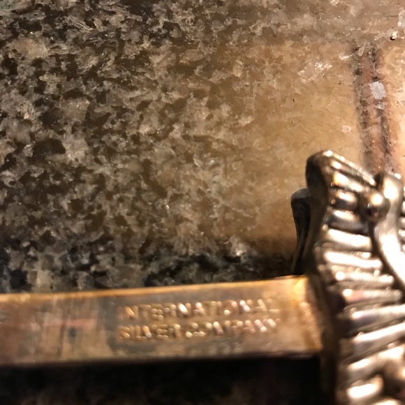 International Silver Company holiday utensil set of 3 serving pieces - Picture 7 of 8